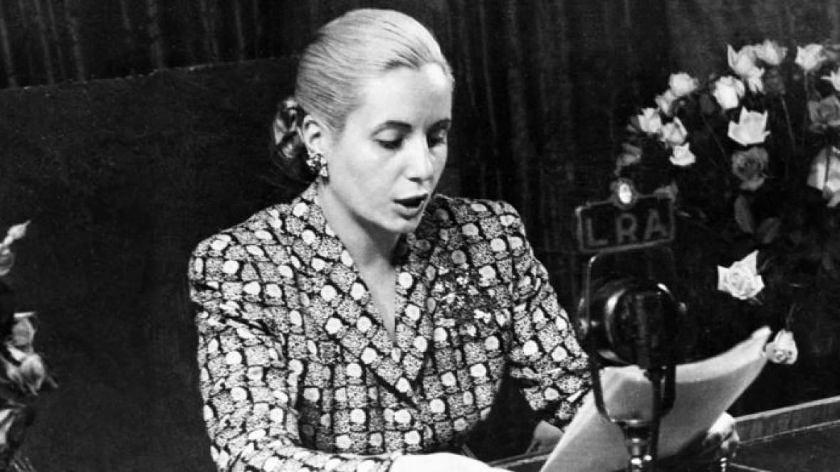Eva Perón y su único viaje a la Patagonia en 1950