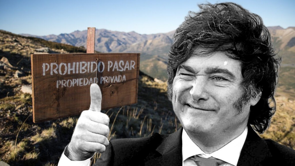 Milei quiere colgarle el cartel de remate a la Patagonia: Busca que los extranjeros puedan comprar tierras sin restricciones - El Extremo Sur